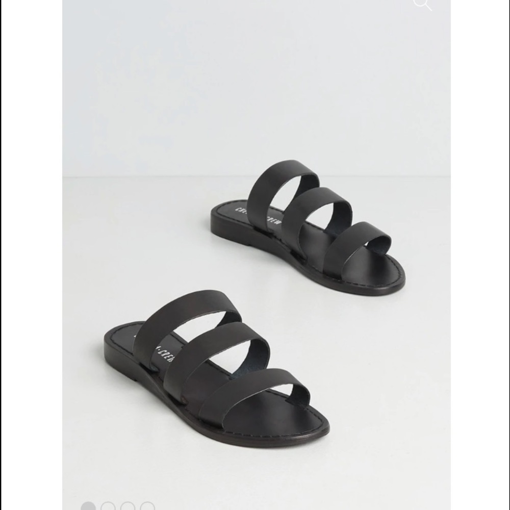 NWT ModCloth Chelsea Crew Made For Happy Days Slide Sandal